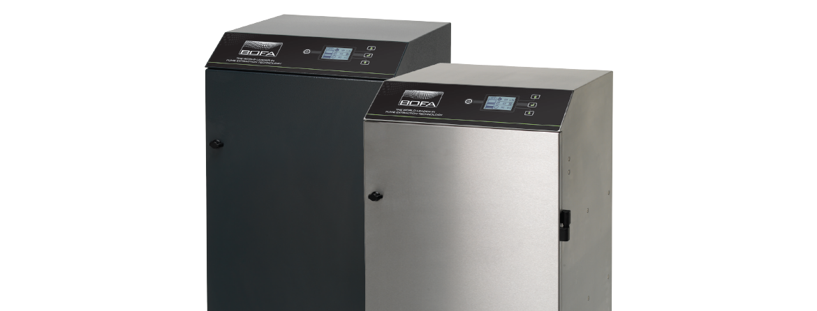 bofa oracle iq for fume extraction from epilog laser engravers 